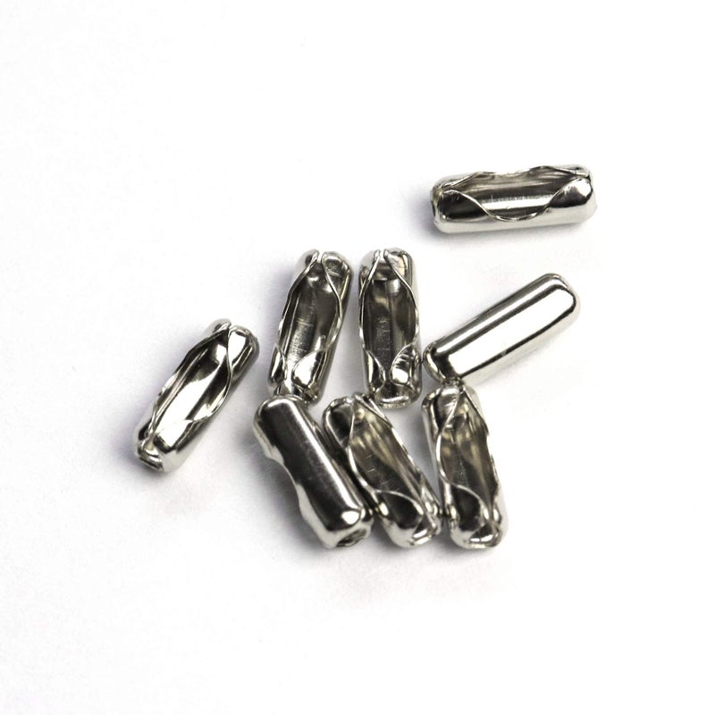 Millennial Essentials Ball Chain Connector Clasps 300 Pieces Number 3 Connectors Fits 2.4mm Beaded Ball Chain - Image 4